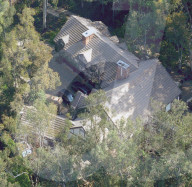 PEOPLE - Bauarbeiten an der Villa von George Clooney in Studio City