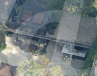 PEOPLE - Bauarbeiten an der Villa von George Clooney in Studio City