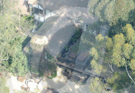 PEOPLE - Bauarbeiten an der Villa von George Clooney in Studio City