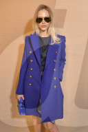 PEOPLE - Promis an der Balmain Fashion Show in Paris