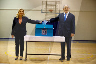 Netanyahu vote on 2020 election day