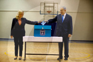 Netanyahu vote on 2020 election day