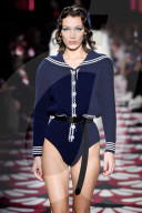 PEOPLE - Topmodels und Stars auf dem Catwalk für Miu Miu in Paris