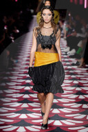PEOPLE - Topmodels und Stars auf dem Catwalk für Miu Miu in Paris