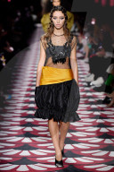 PEOPLE - Topmodels und Stars auf dem Catwalk für Miu Miu in Paris