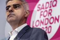 Labour London Mayoral candidate Sadiq Khan launches his re election campaign in Hackney.  
