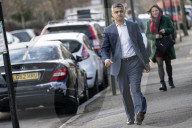 Labour London Mayoral candidate Sadiq Khan launches his re election campaign in Hackney.  

