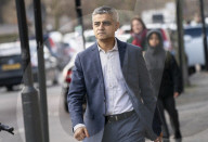 Labour London Mayoral candidate Sadiq Khan launches his re election campaign in Hackney.  
