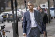Labour London Mayoral candidate Sadiq Khan launches his re election campaign in Hackney.  
