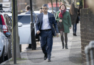 Labour London Mayoral candidate Sadiq Khan launches his re election campaign in Hackney.  
