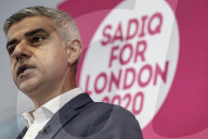 Labour London Mayoral candidate Sadiq Khan launches his re election campaign in Hackney.  
