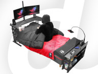 FEATURE - Videospielstation für Spieler im Bett
