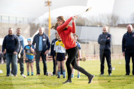 ROYALS - Prinz William und Catherine üben gälische Sportarten in Irland