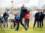 ROYALS - Prinz William und Catherine üben gälische Sportarten in Irland