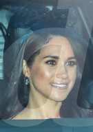 ROYALS - Britische Royals nach der Sonntagsmesse in Windsor