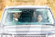 ROYALS - Britische Royals nach der Sonntagsmesse in Windsor