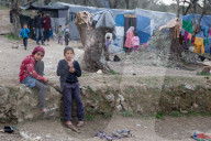 NEWS -  Lesbos: Flüchtlinge in Skala Sykamineas