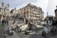 NEWS - Coronavirus: Rom wirkt verlassen