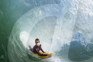 FEATURE - Surf-Champion Daniel Fonseca macht auf das Corona-Virus aufmerksam 