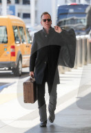 Kiefer Sutherland at LAX International Airport