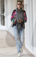 Alessandra Ambrosio out and about, Los Angeles, USA - 12 Mar 2020