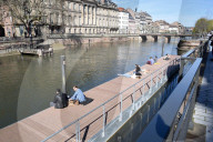 NEWS - Coronavirus Frankreich: Verlassenes Zentrum von Strassburg