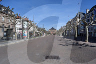 NEWS - Coronavirus Frankreich: Verlassenes Zentrum von Strassburg