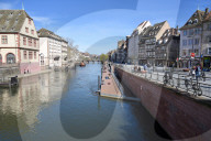 NEWS - Coronavirus Frankreich: Verlassenes Zentrum von Strassburg