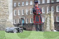 Robomowers head off to cut lawns at Tower of London 