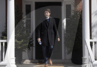 Justin Trudeau press conference, Rideau Cottage, Ottawa, Canada - 16 Mar 2020