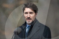 Justin Trudeau press conference, Rideau Cottage, Ottawa, Canada - 16 Mar 2020