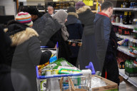 Tesco Brent Cross today after re stocking overnight