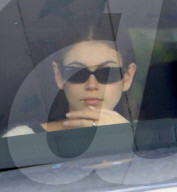 PREMIUM EXCLUSIVE Kaia Gerber Makes A Stop For Gas Before State Issued Lockdown Goes Into Effect