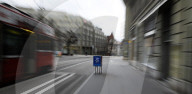 NEWS - Coronavirus: Leere Trams in Bern