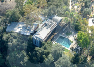 New aerial photos of Demi MooreÍs luxury home in Beverly Hills, where she has lived since 2003. 