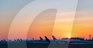 NEWS - Coronavirus:  Flugzeuge der Lufthansa stehen am Boden in Frankfurt