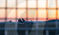 NEWS - Coronavirus:  Flugzeuge der Lufthansa stehen am Boden in Frankfurt