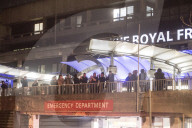 Applause for the NHS at the Royal Free Hospital