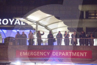 Applause for the NHS at the Royal Free Hospital