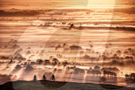 FEATURE - Fantastischer Sonnenaufgang in den Malvern Hills