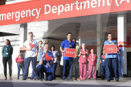 St Thomas's nurses and doctors
