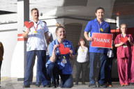 St Thomas's nurses and doctors