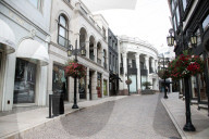 NEWS - Coronavirus: Verlassener Rodeo Drive in Beverly Hills