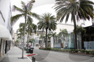 NEWS - Coronavirus: Verlassener Rodeo Drive in Beverly Hills