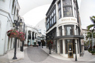 NEWS - Coronavirus: Verlassener Rodeo Drive in Beverly Hills