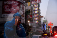 NEWS - Coronavirus: Desinfektion der Strassen in Bangkok