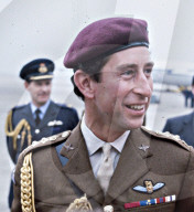 Prince Charles at RAF Brize Norton, Oxfordshire, UK - 06 Jul 1982