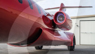 FEATURE - Umgebauter Lear Jet ist als Party-Limousine startbereit