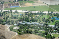 New aerial images of Scientologyâ€™s sprawling Gold Base, in a remote part of stifling hot desert in Californiaâ€™s Riverside County, show a mysterious bunker at the rear of the property, with a staircase leading underground