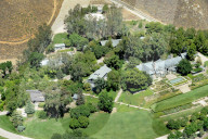 New aerial images of ScientologyÍs sprawling Gold Base, in a remote part of stifling hot desert in CaliforniaÍs Riverside County, show a mysterious bunker at the rear of the property, with a staircase leading underground